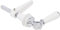 VeeBath Ideal Traditional Bathroom Ceramic Handle WC Toilet Cistern Flush Lever