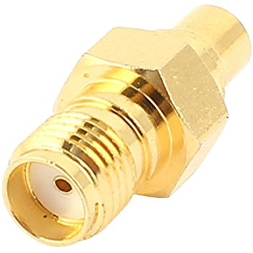 sourcing map SMA-Kupplung auf MCX- Stecker RF Koaxial Stecker Adapter de