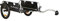 Burley 941202 Fahrrad Lasten Anhänger Alu faltbar FLATBED, 45kg Zuladung , 16 Zoll