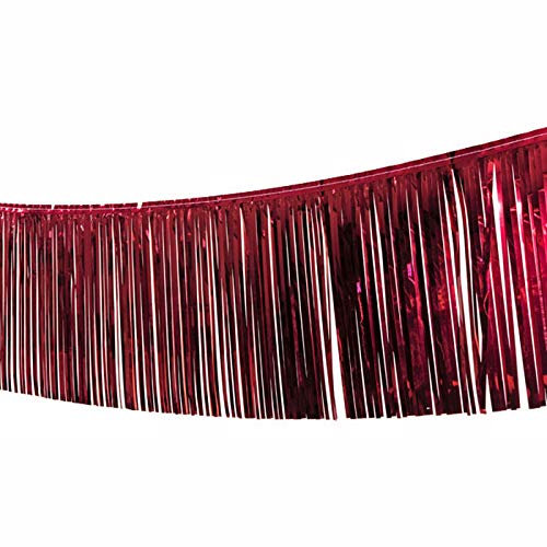 PARTY DISCOUNT Girlande Lametta, 10m, rot PREISHIT