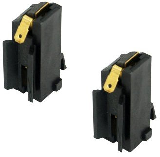 Genuine Indesit Washing Machine Carbon Brush & Holders (Black) C00251802