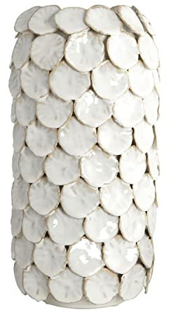 House Doctor - Vase Dot Grand - Weiß (ch0501), 15 x 15 cm