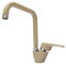 Yellowshop - Miscelatore Lavello Cucina Canna Quadra Orientabile Colore Granito Avena Modello Nuvola Rubinetto Monoforo