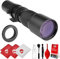 Opteka 500mm f/8 Manual Preset Telephoto Lens for Canon EOS 80D, 77D, 70D, 60D, 7D, 6D, 5D, 5Ds, Rebel T7i, T7s, T6i, T6s, T5i, T5, T4i, T3i, T3, T2i, T1i, SL2 and SL1 Digital SLR Cameras