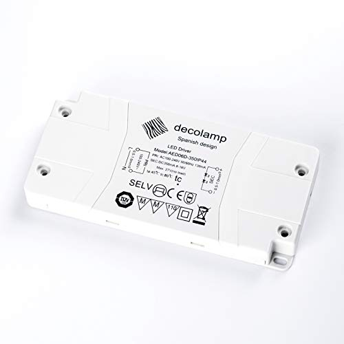 LED Driver LETARON AED06D-350IP44 350mA 8-16V 6W LED Transformator IP44