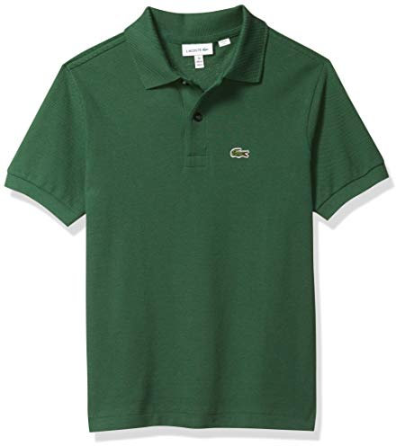 Lacoste Kids' Boys Short Sleeve Classic Pique Polo Shirt, Appalachan Green, 1 Years