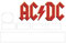 AC DC Aufkleber zum Personalisieren Ihrer blauen Karte