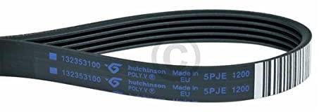 Keilrippenriemen 1200PJ5E kompatibel mit AEG 132353100/2 für Waschmaschine Waschtrockner