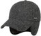 Stetson Vilson Wool Cap mit Ohrenklappen Herren - Aus 100% Wolle - Gefüttert mit Baumwolle - Schirmmütze mit Ohren- und Nackenklappe - Wollmütze mit Schirm - Kappe Herbst/Winter anthrazit L (58-59 cm)