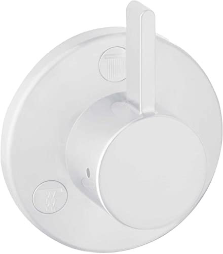 hansgrohe Ecostat 04232700 Umstellleiste mit 1 Griff, 10,2 cm breit, matt, Weiß
