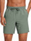 CRZ YOGA Herren Sports Shorts Schnelltrocknend Fitness Kurz Hose Laufshorts mit Taschen - 18cm Grauer Salbei XL