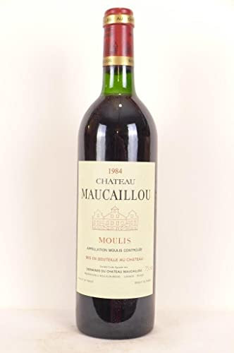 moulis château maucaillou rouge 1984 - bordeaux