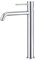 MICE - Grifo monomando de lavabo caño alto fabricado en latón - Griferia baño Cromado - Grifo alto para lavabo BDM039-3