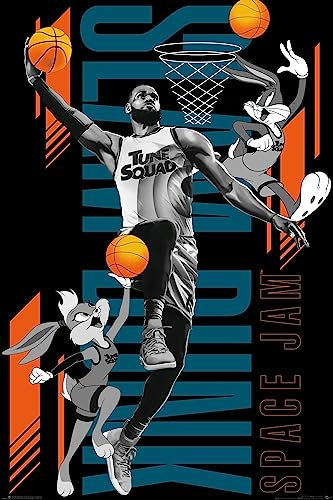 Grindstore Laminiertes Space Jam 2 Slam Dunk Maxi-Poster