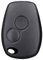 1 Piezas Funda de Llave sin Hoja Compatible,Carcasa Mando Llave del Coche 2 Botones Llave de Coche,Carcasa para Llaves de Coche 2 Botones Auto Key Fob Shell Funda Carcasa de Fob