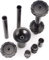 RUIAN Springbrunnen Teichdüsen, Solar Springbrunnen Wasserspiel Teichpumpe Zubehör Springbrunnen Düsen Ersatzteile Set für Garten/Aquarium (2 Schichten)