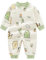 Minizone Babyschlafanzug Jungen Strampler, Baumwolle Einteiler mit Druckknöpfen - Atmungsaktiv Langlebig Weich - Ideal zum Spielen Schlafen 6-9 Monate, Dinosaurier