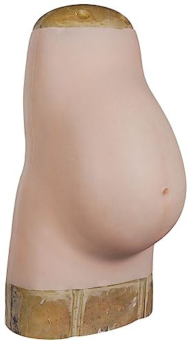 8ème Ventre de Femme Enceinte en Silicone,9 Mois,Faux Ventre Artificiel à Point Flottant,Costume,Ventre de bière pour Performance de maternité
