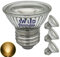 Kurz PAR16 Spot LED Lampe,Dimmbar,Warmweiß 3000K,Energiesparlampe 5W E27 LED Strahler PAR16(Ersatz 50W Halogen),Wasserdicht Glasreflektor,36° schmaler Abstrahlwinkel,Warmweiss Leuchtmittel,4er Pack