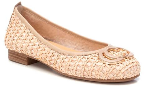 CARMELA 162168, Zapatos Planos Mary Jane Mujer, Beige, 40 EU