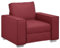 vidaXL Moderner weinroter Sessel Stylisches Sitzen für Erwachsene Gepolstert Bequem & Langlebig Kompakt Einzelstuhl für Wohnzimmer Nur für Innenräume Perfekt zum Lesen Reclining Couch Möbel
