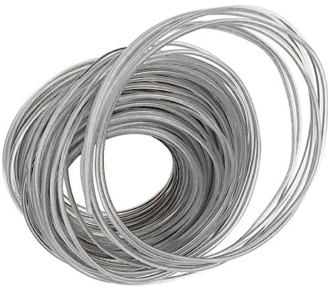 Milisten Professionelle Stahldraht Fadentrimmerschnur Für Rasentrimmer Verschleißfestes Rasenmäherzubehör Kompatibel Mit Freischneidern Langlebig Und Einfach Zu Wechseln