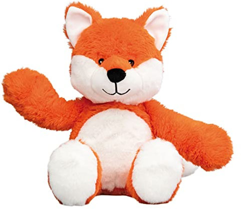 welliebellies® Wärmekuscheltier | groß | Fuchs | herausnehmbare Bio-Hirse-Füllung | im Ofen oder in der Mikrowelle erwärmen | bis zu 90 min Wärme