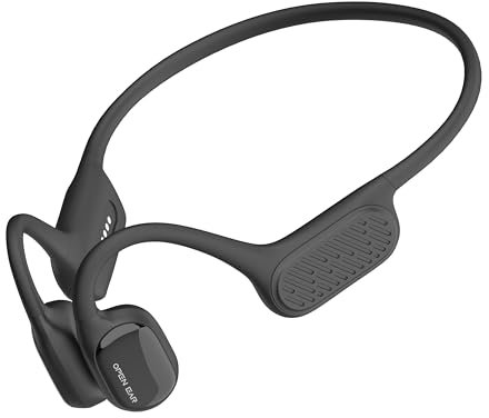 Casque de natation sans fil à conduction osseuse avec lecteur MP3 32 Go intégré - Bluetooth 5.3, étanchéité IP68, conception à oreilles ouvertes pour la course à pied, le cyclisme, la gym et le sport