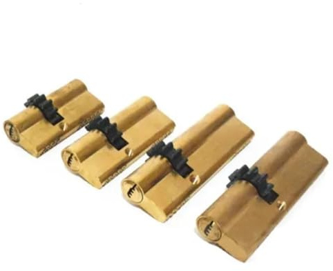 Zylinder 11 Zähne Getriebe Türzylinder Schlosskern Sicherheit Messing Doppelfeder Super mit AB-Schlüsseln(73mm(30-43))