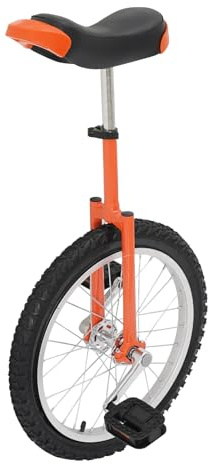 chennnls 18 Zoll Einrad für Sport, Verstellbares Einrad-Fahrrad Balance Training für 5-60 Jahre, Manganstahl-Rahmen, Tragkraft bis 75 kg