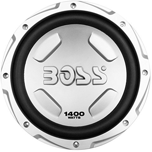 Boss Audio Systems CX122 - Subwoofer componente, negro, blanco