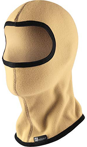 Hisert Shop Kinder Skimaske Microfleece Sturmhaube (Beige)
