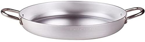 Pentole Agnelli pcmx01038 Casserole Aluminium 2 poignées, Inoxydable, 38 cm