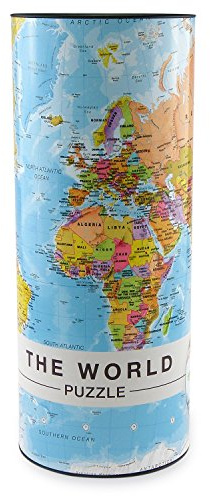 Extragoods Weltpuzzle Englisch THE World 1000 Teile