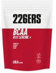 226ERS BCAA 8:1:1, Muskelregenerationspulver, Cola 300g | 8:1:1 Aminosäuren mit zusätzlicher Leucin-Ladung, mit Taurin, fördert die Muskelregeneration, glutenfrei, laktosefrei, vegan