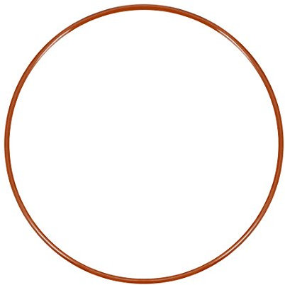 sourcing map 1pcs Silikon O-Ring 110mmx105,2mmx2,4mm VMQ Dichtring Dichtungsring Dichtung rot DE de