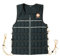 Hyperwear Hyper Vest Elite, Medium 10lbs, Verstellbare Gewichtsweste gewicht, robustes schwarzes Cordura-Gewebe trainingsweste, Body Fit Passform, weight vest für Damen und Herren