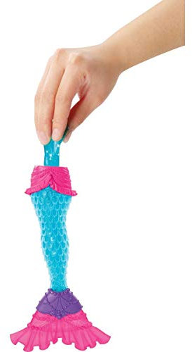 Barbie Dreamtopia poupée sirène Slime avec nageoire Personnalisable, Jouet pour Enfant, GKT75 Multicolore