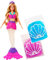Barbie GKT75 - Dreamtopia Glitzer-Slime Meerjungfrau-Puppe mit 2 Slime-Beuteln, Abnehmbarer Flosse und Diadem, Spielzeug ab 3 Jahren