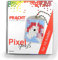 Pixel P90058-12501 Spaß Bastelset Einhorn, mit 10 Medaillons zum Pixeln, einfaches Stecksystem ohne Bügeln und Kleben, für Kindergeburtstag, Bastelnachmittag, Schulen und Kitas