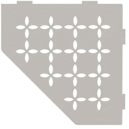 Schluter Systems Kerdi-Line Dusch-Zubehör, fünfeckig, Blumenmuster, Grau