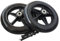 YSJX 2 Stück Universal Vollgummireifen Ersatzteil für Rollstuhl,Stabiler Reifenaufbau,Rollstuhl Reifen für Elektromobil,Scooter,E-Rollstuhl,7inch/180mm