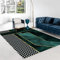 RUGMRZ Deko Terrasse Teppichboden Auslegware Großer Teppich Modernes Wohnzimmer Schlafzimmer Corridor Dekoration Zubehör Tragen Komfortable kann gebaut Werden Vorzimmer Möbel 100X200cm