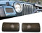 KYYET Kompatibel mit 1997–2006 Jeep Wrangler Fahrer- und Beifahrerseite Blinker Seitenmarkierungsleuchte Objektivgehäuse Ersatz für 55157033AA 55157032AA (Rauchlinse)…