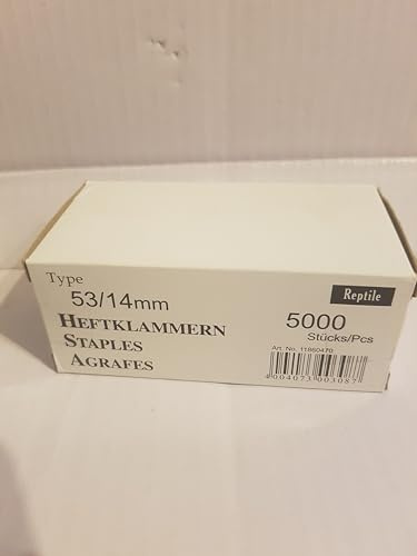 Tackerklammern Reptile 53/14 mm 5000 Stück