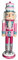 Perfeclan Holz Nussknacker Ballerina Figur für Festliche Dekoration, Gebäck