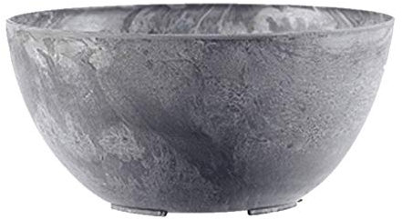 SAONHBJI Pflanzgefäße, Kunststein-Blumentopf aus Naturharz, Moderne runde Sämaschine für Zimmerpflanzen und Gärten, um gesund zu bleiben, 5 Farben, Blumentöpfe, Pflanztöpfe