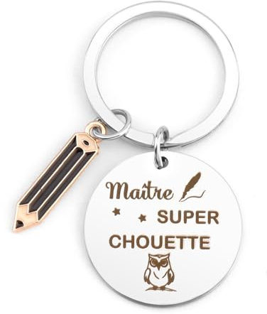 Merci Maitresse Cadeau Maitresse D'École Porte Clef Idee Cadeau Maitresse D'École Cadeau Maitresse Noel Cadeau Merci Cadeau Noel Maitresse D'École Cadeau Maîtresse École Cadeau Assistante Maternelle