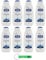 8 x Neutro Roberts Bagnodoccia, gel doccia con glicerina naturale, aiuta a idratare e pulire la pelle, 450 ml + portachiavi in omaggio Beni Culinari