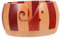 SEWACC 1Stk Schale aus Wolle handlocher von Hand gemacht Yarn Bowl Garnschüssel Woolworth Handgefertigter Häkelset-Organizer große Garnschale Schüssel aus Wollgarn Garnschale häkeln Holz